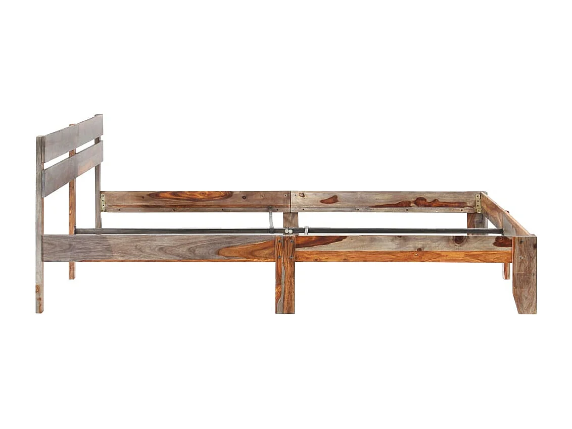 Lit double | Lit adulte | Cadre de lit bois massif 200x200 cm