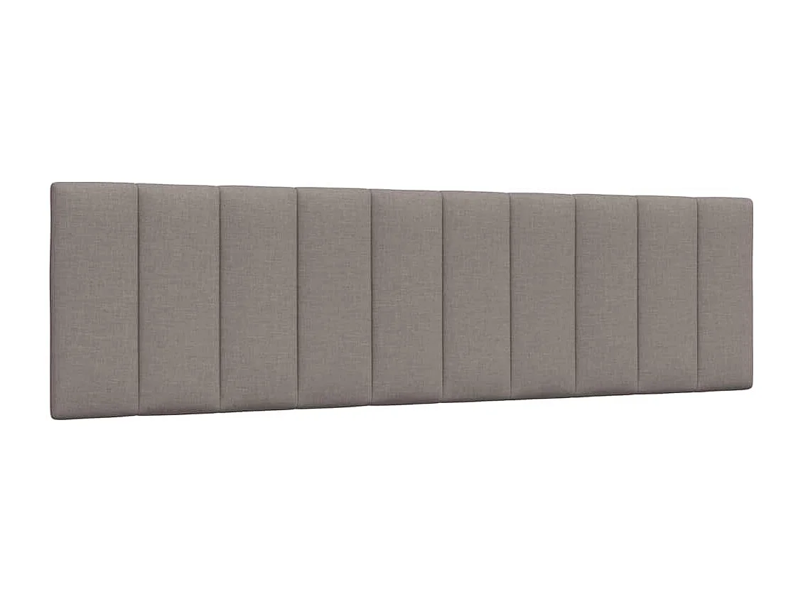 Lit double | Lit adulte | Cadre de lit taupe 180x200 cm tissu