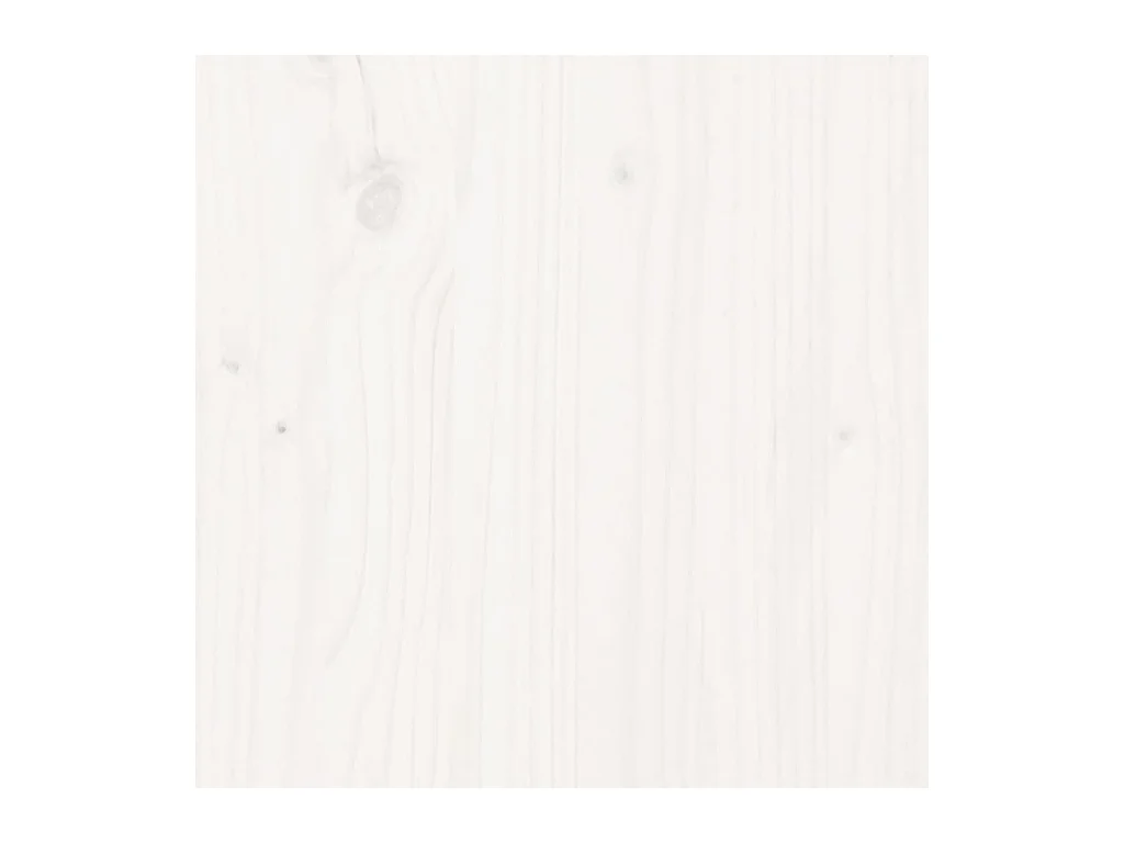 Lit double | Lit adulte | Cadre de lit blanc 140x200 cm bois de pin massif