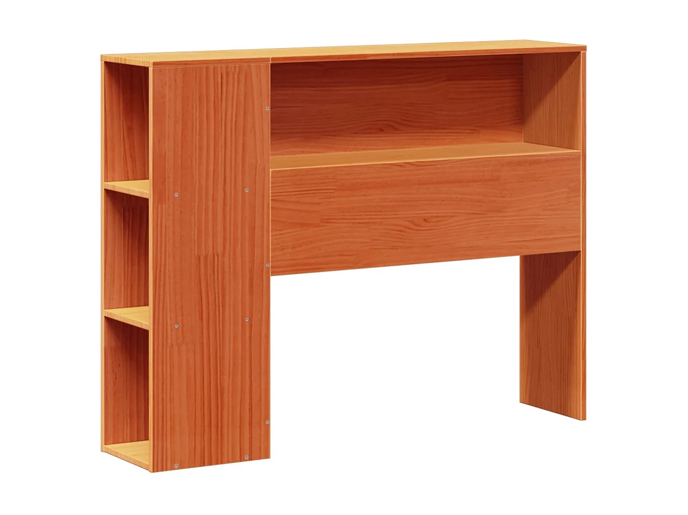 Lit simple | Lit adulte, enfant | Cadre de lit cire marron 100x200cm bois pin massif