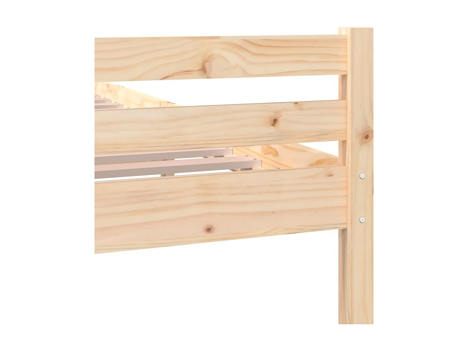 Lit double | Lit adulte | Cadre de lit bois massif 140x190 cm