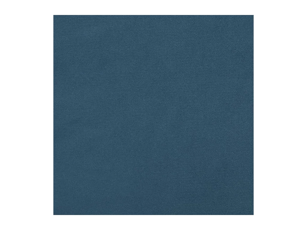 Lit simple | Lit adulte, enfant | Cadre de lit bleu foncé 100x200 cm velours