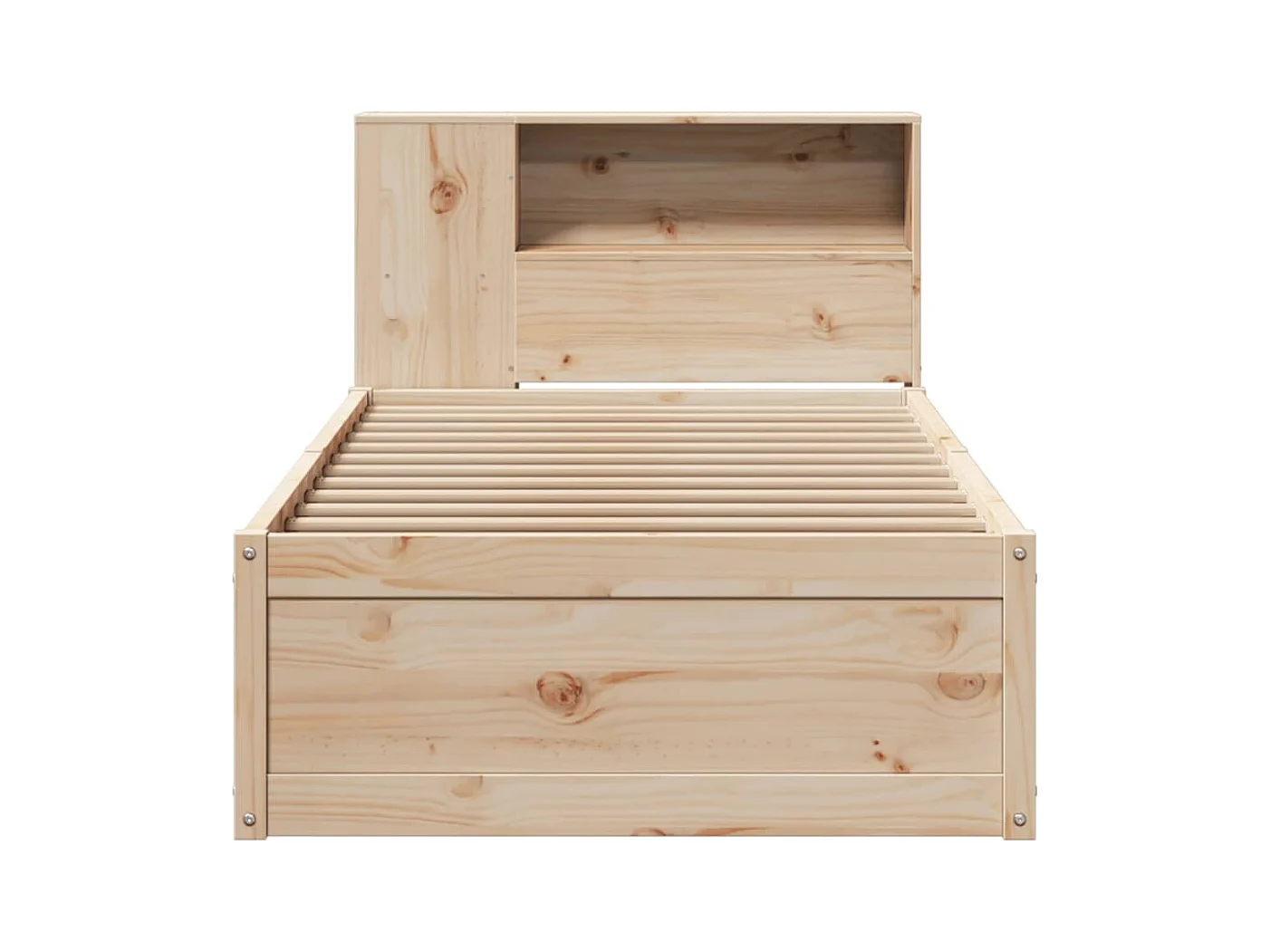 Lit simple | Lit adulte, enfant | Cadre de lit 100x200 cm bois massif de pin