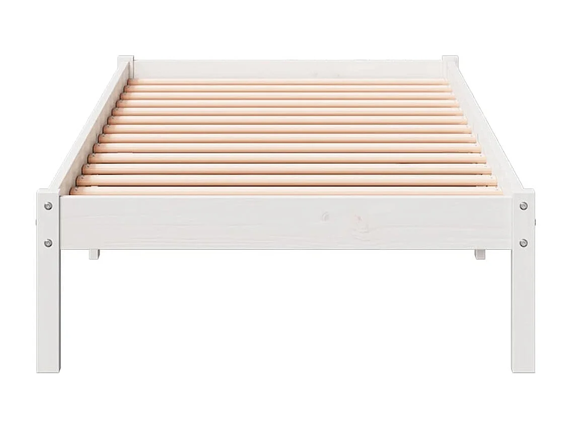 Lit simple | Lit adulte, enfant | Cadre de lit extra long 100x210 cm bois massif pin