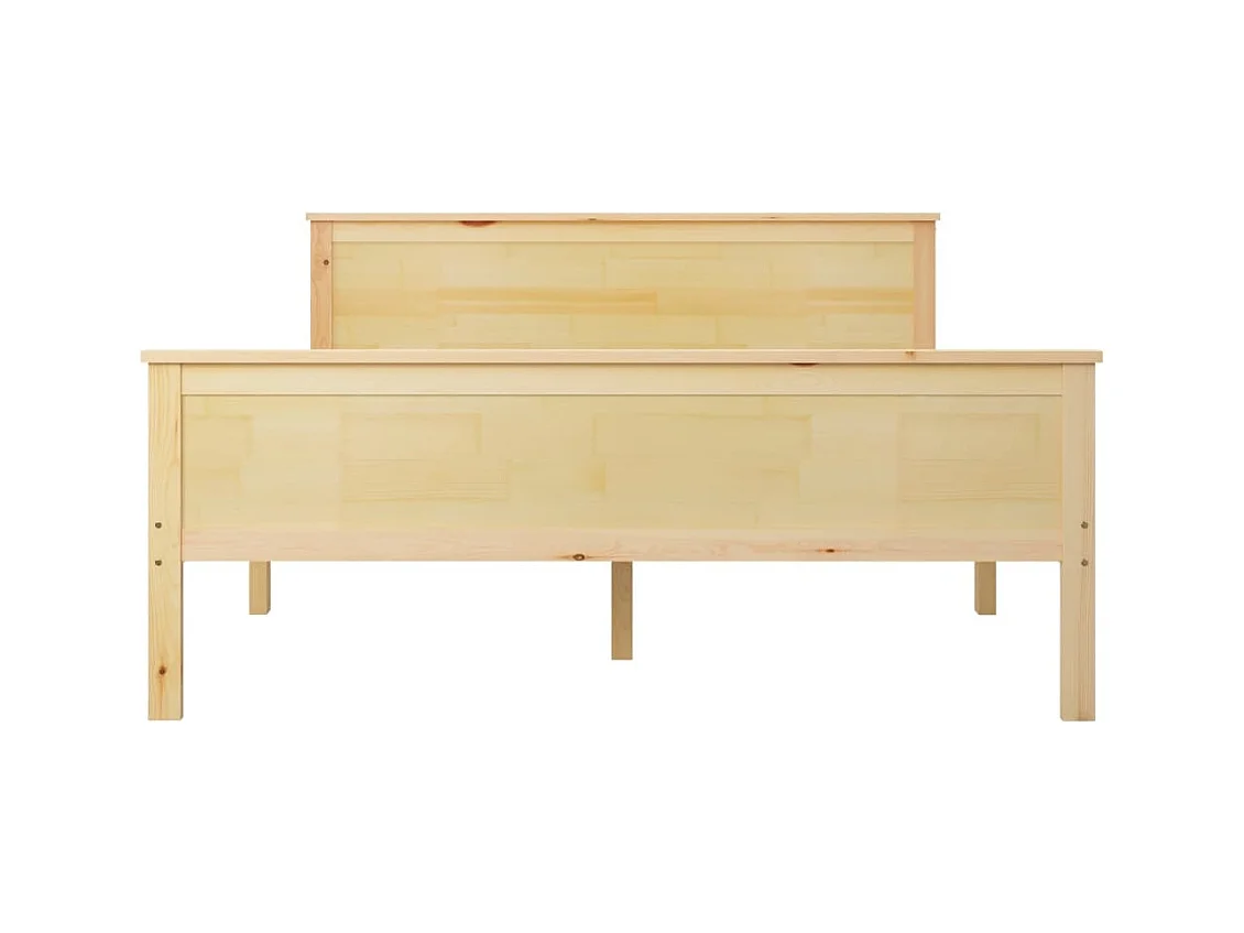 Lit simple | Lit adulte, enfant | Cadre de lit bois de pin massif 120x200 cm