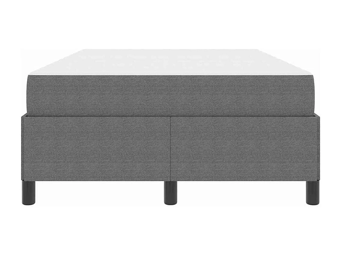 Lit simple | Lit adulte, enfant | Cadre de lit Gris clair 120x200 cm Tissu en velours côtelé