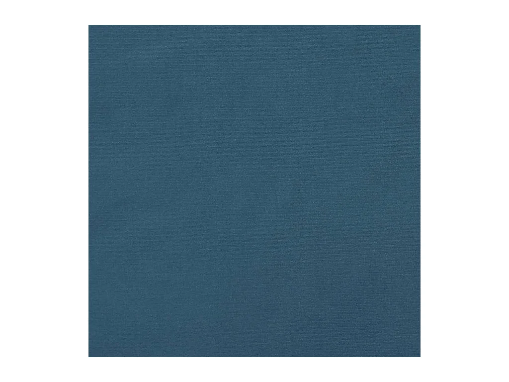 Lit double | Lit adulte | Cadre de lit bleu foncé 140x190 cm velours