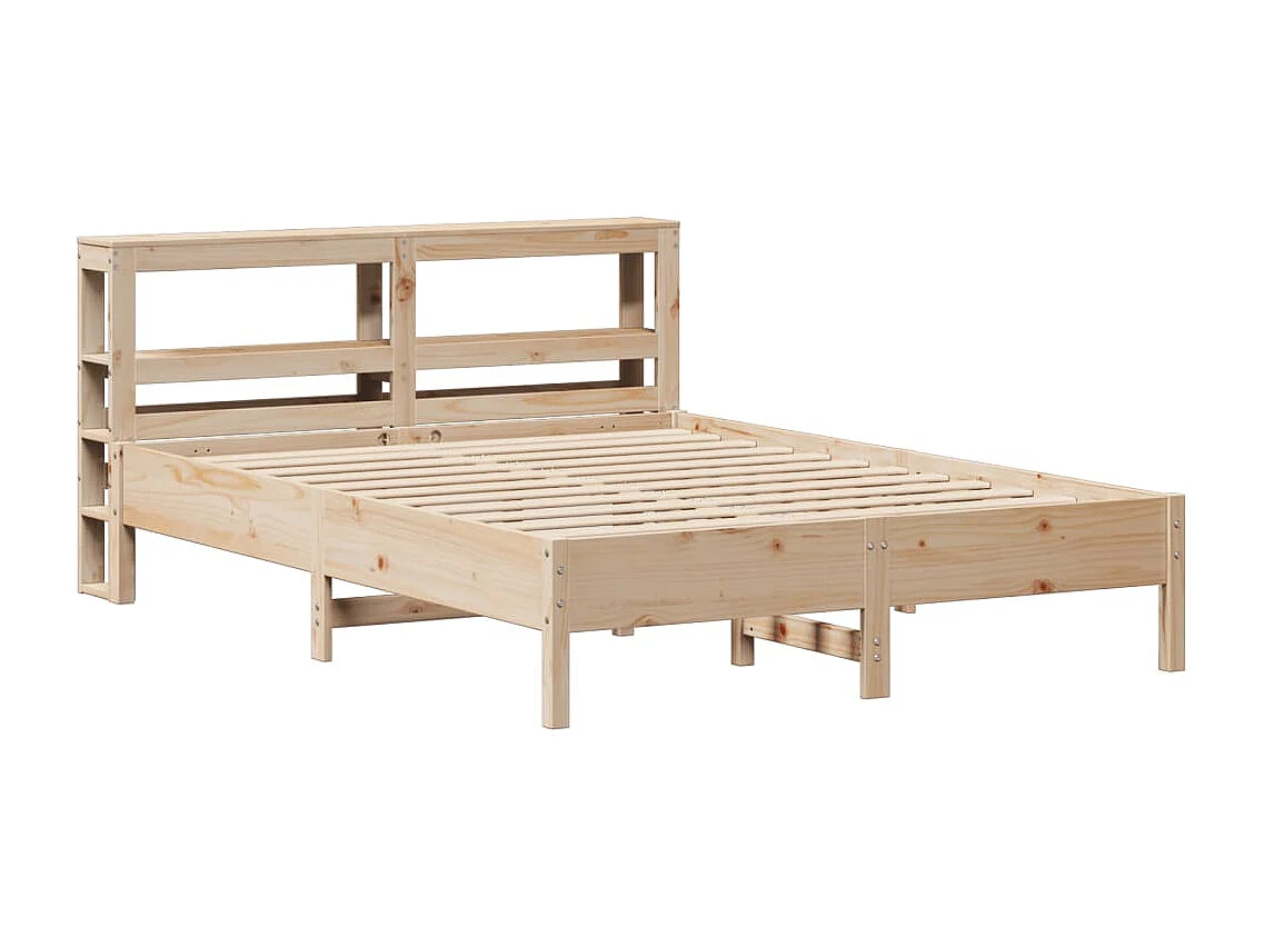 Lit double | Lit adulte | Cadre de lit 160x200 cm bois massif de pin