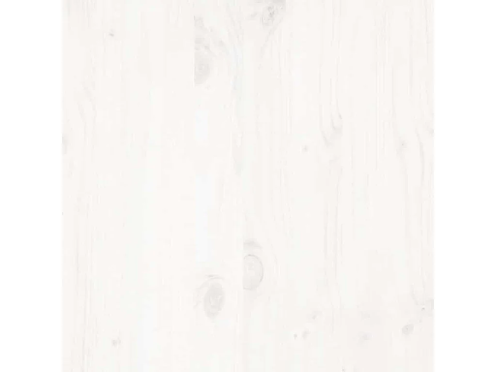Lit simple | Lit adulte, enfant | Cadre de lit blanc 120x190 cm bois de pin massif