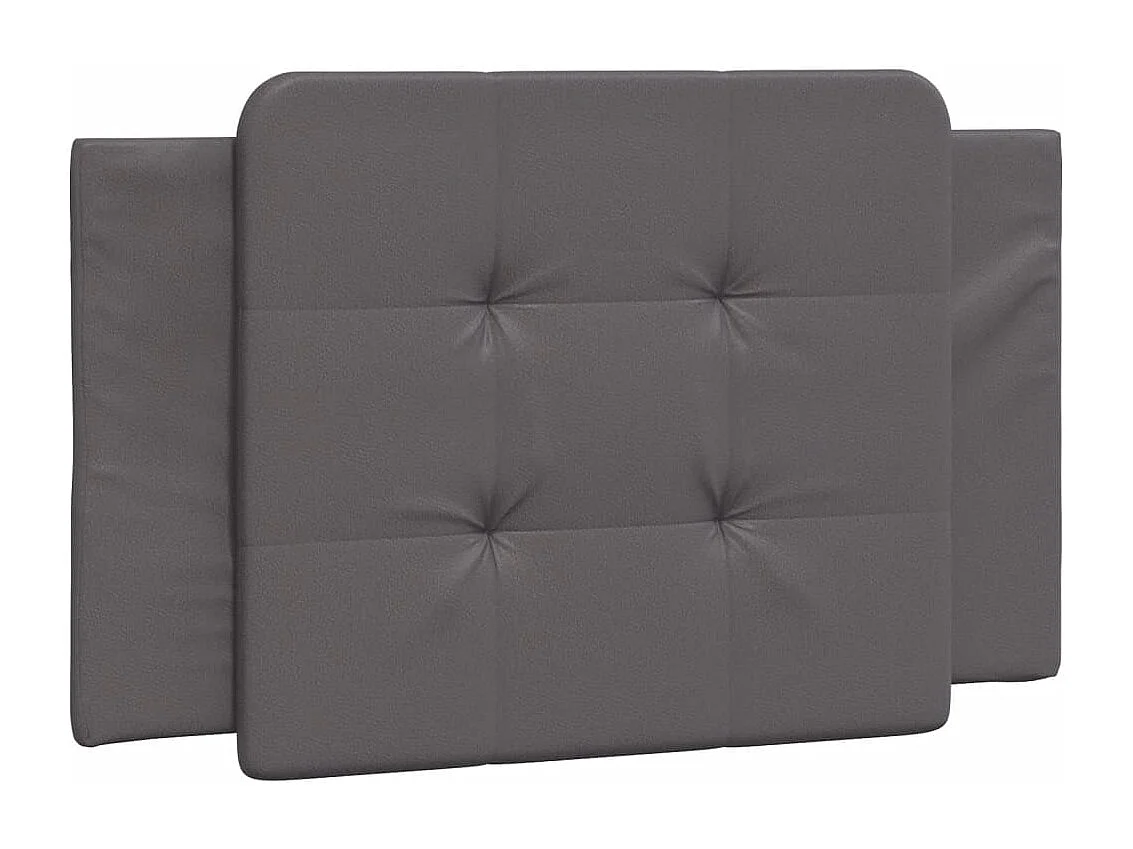 Lit simple | Lit adulte, enfant | Cadre de lit avec LED gris 100x200 cm