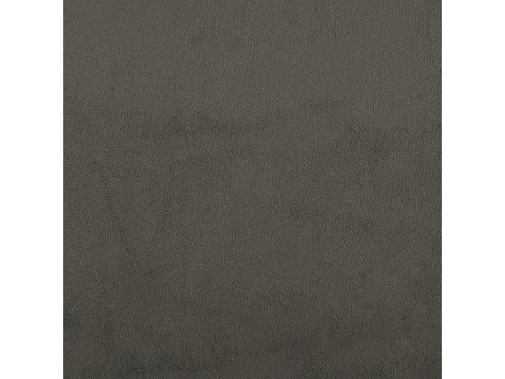 Lit double | Lit adulte | Cadre de lit gris foncé 160x200 cm velours