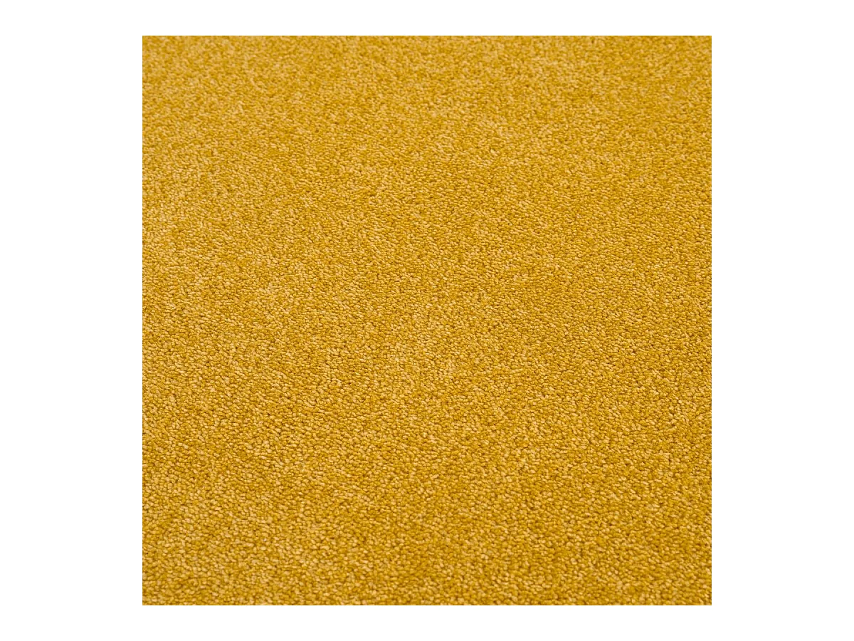 tapis cuisine 80x150 tissé jaune rectangle motif uni NOSSA