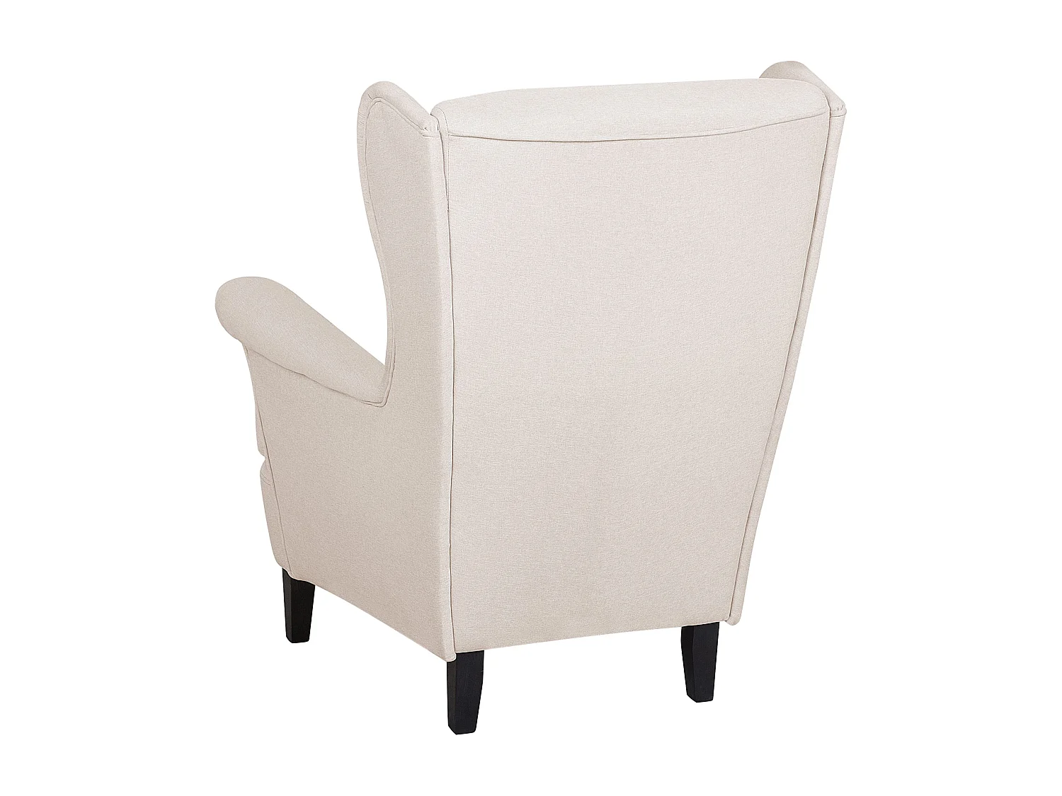 Oorfauteuil ABSON Stof Lichtbeige