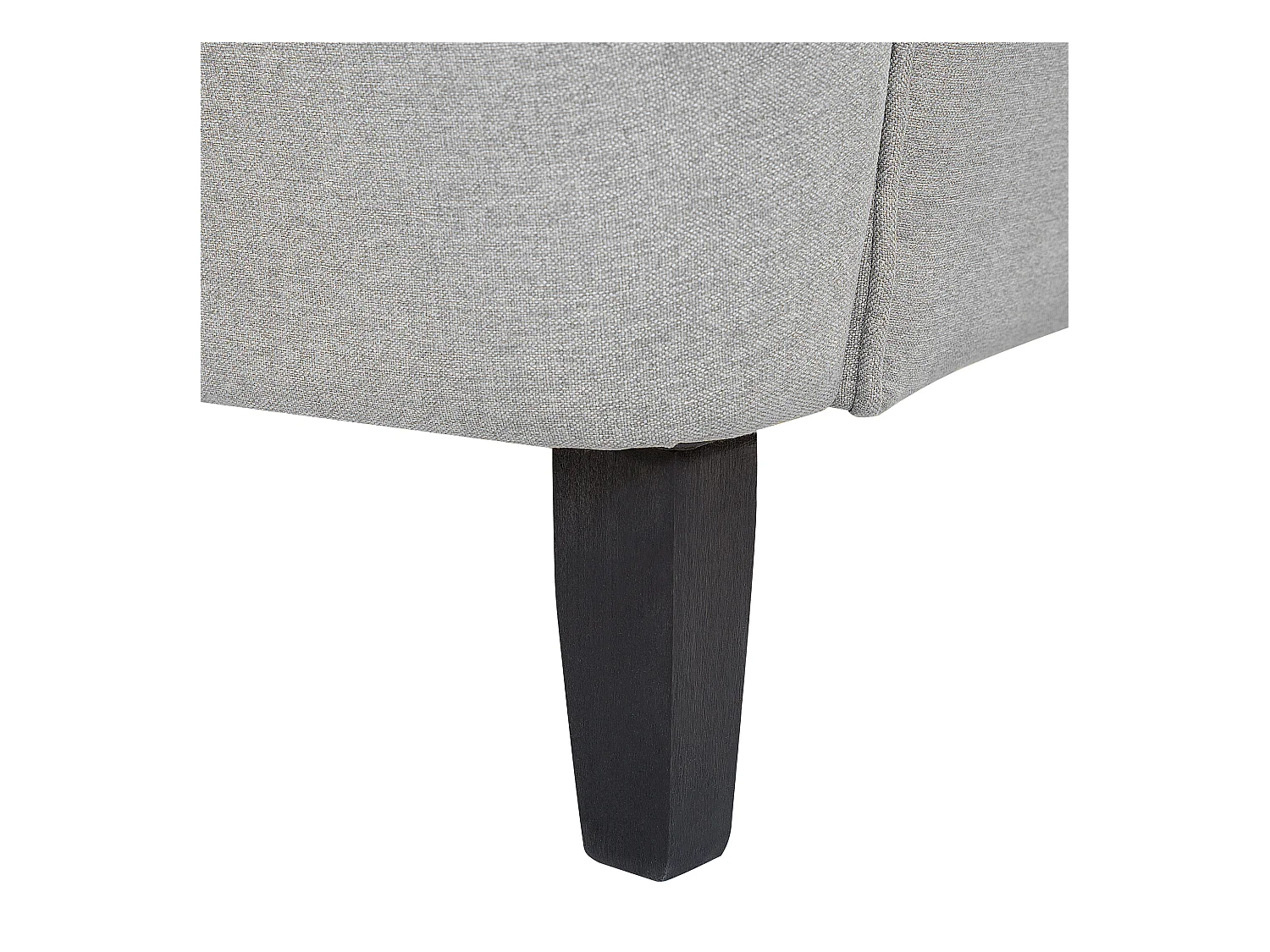 Sillón orejero ABSON Tela Gris