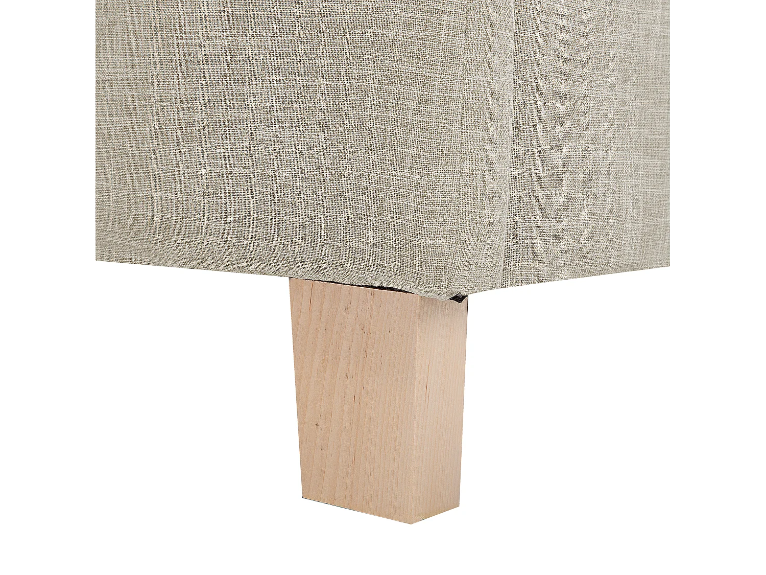 Cama Tela SENNEZ 180 x 200 cm Beige