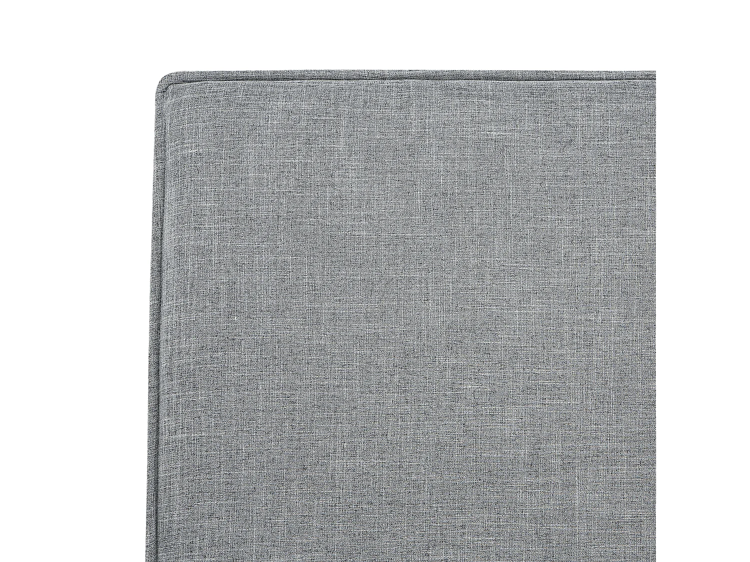 Bed met lattenbodem SENNEZ 140 x 200 cm Lichtgrijs