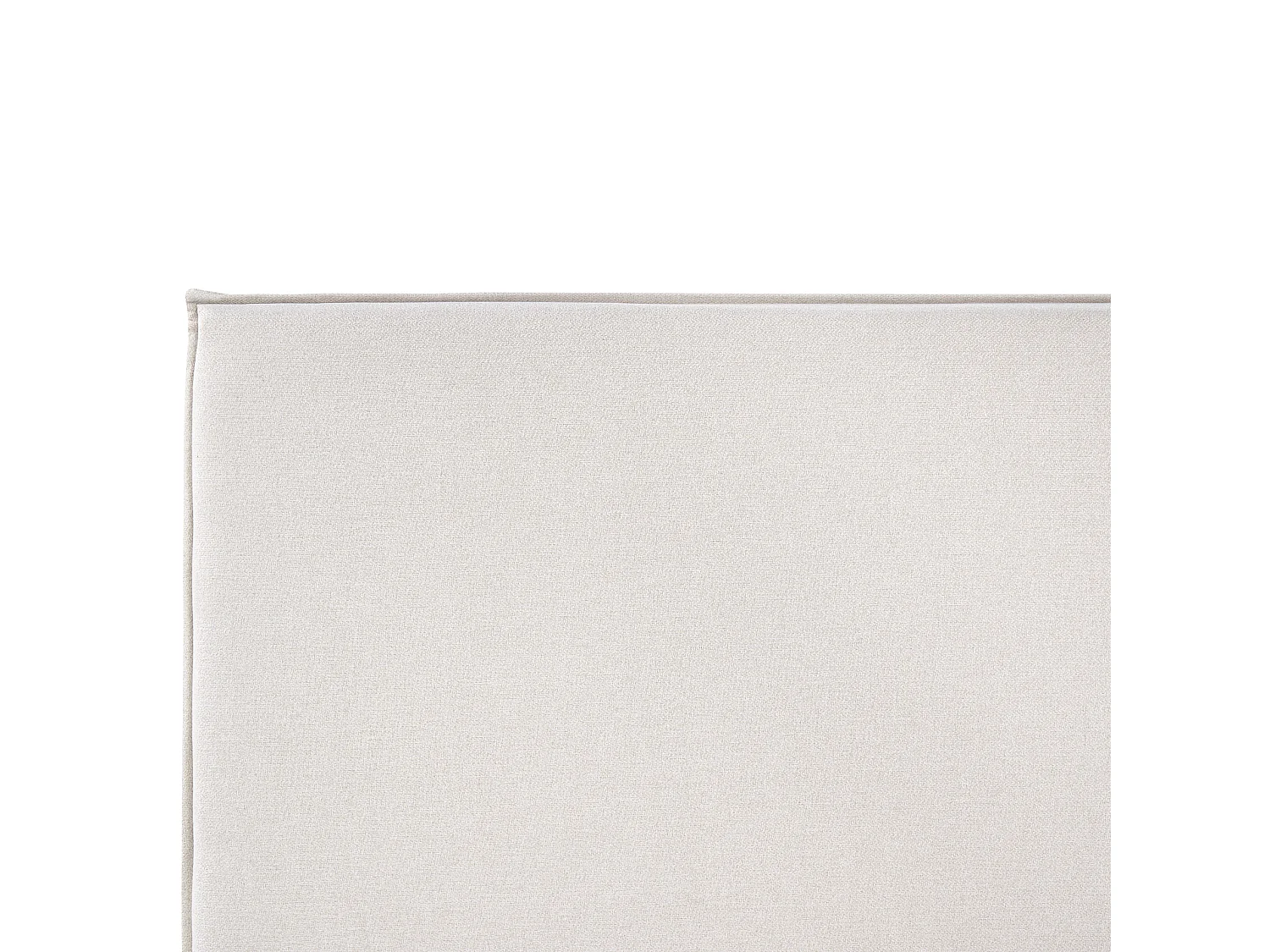 Bed Stof SENNEZ 160 x 200 cm Beige