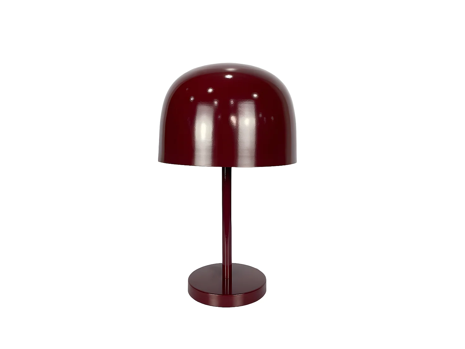 Lampe de bureau en métal émaillé