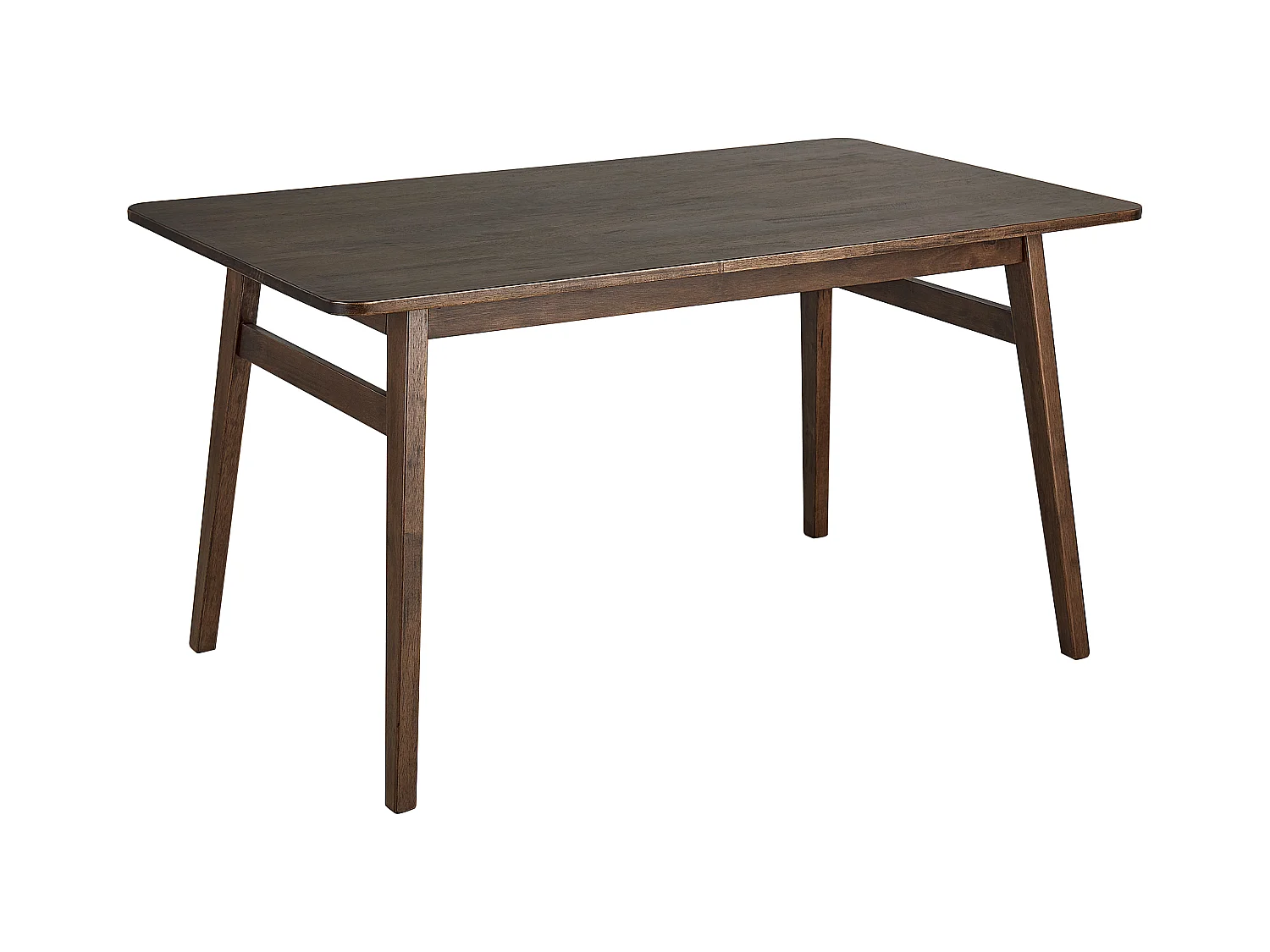 Tavolo da pranzo VENTERA Marrone scuro 140 cm 85 cm