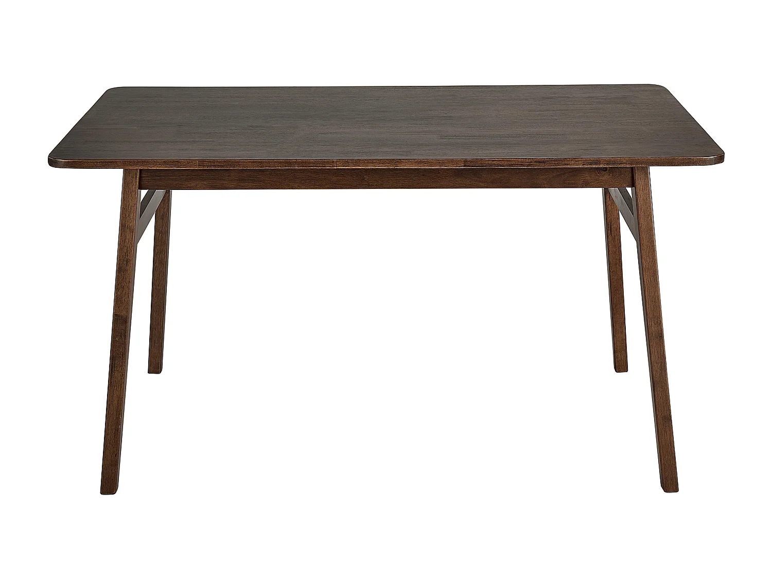 Mesa de comedor VENTERA Marrón oscuro 140 cm 85 cm