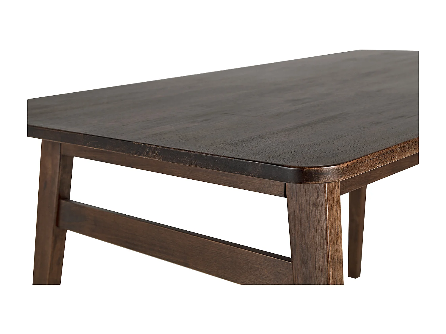 Tavolo da pranzo VENTERA Marrone scuro 140 cm 85 cm