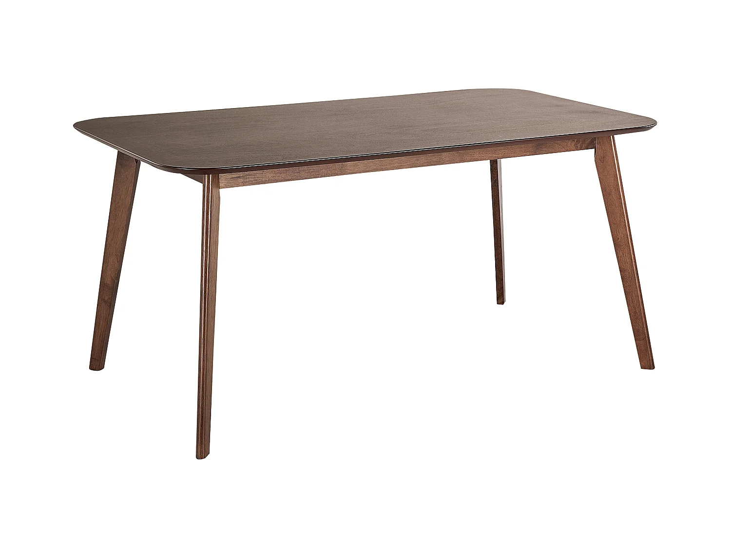 Mesa de jantar EPHRATA Mogno escuro 150 cm 90 cm