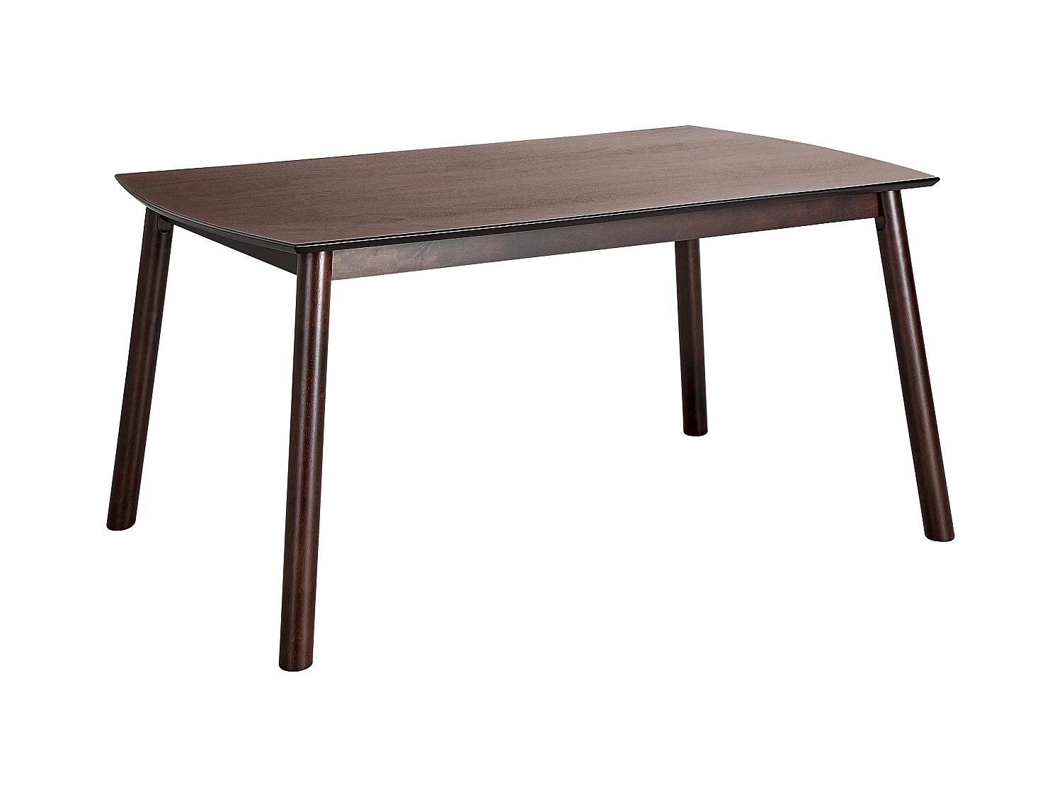 Table de repas ELBA Acajou foncé 150 cm 90 cm