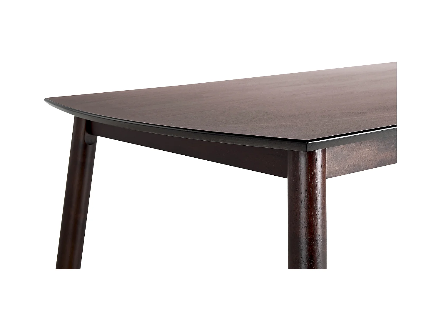 Table de repas ELBA Acajou foncé 150 cm 90 cm