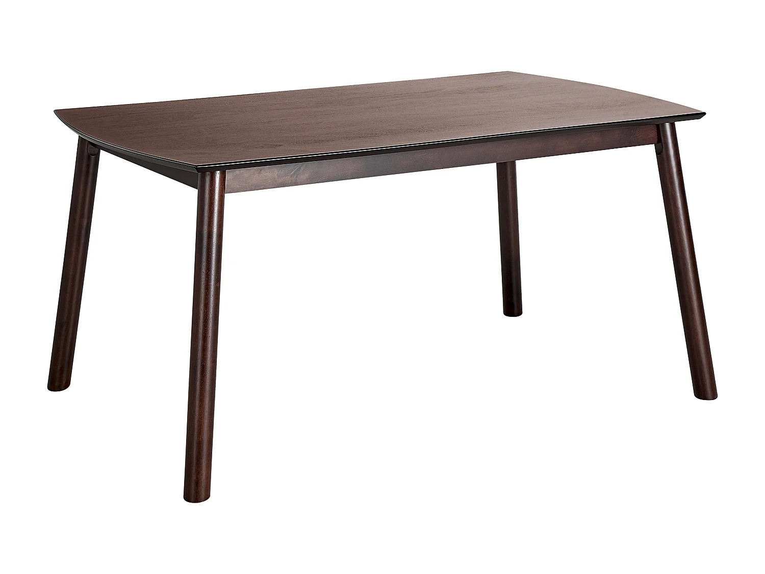 Table de repas ELBA Acajou foncé 150 cm 90 cm