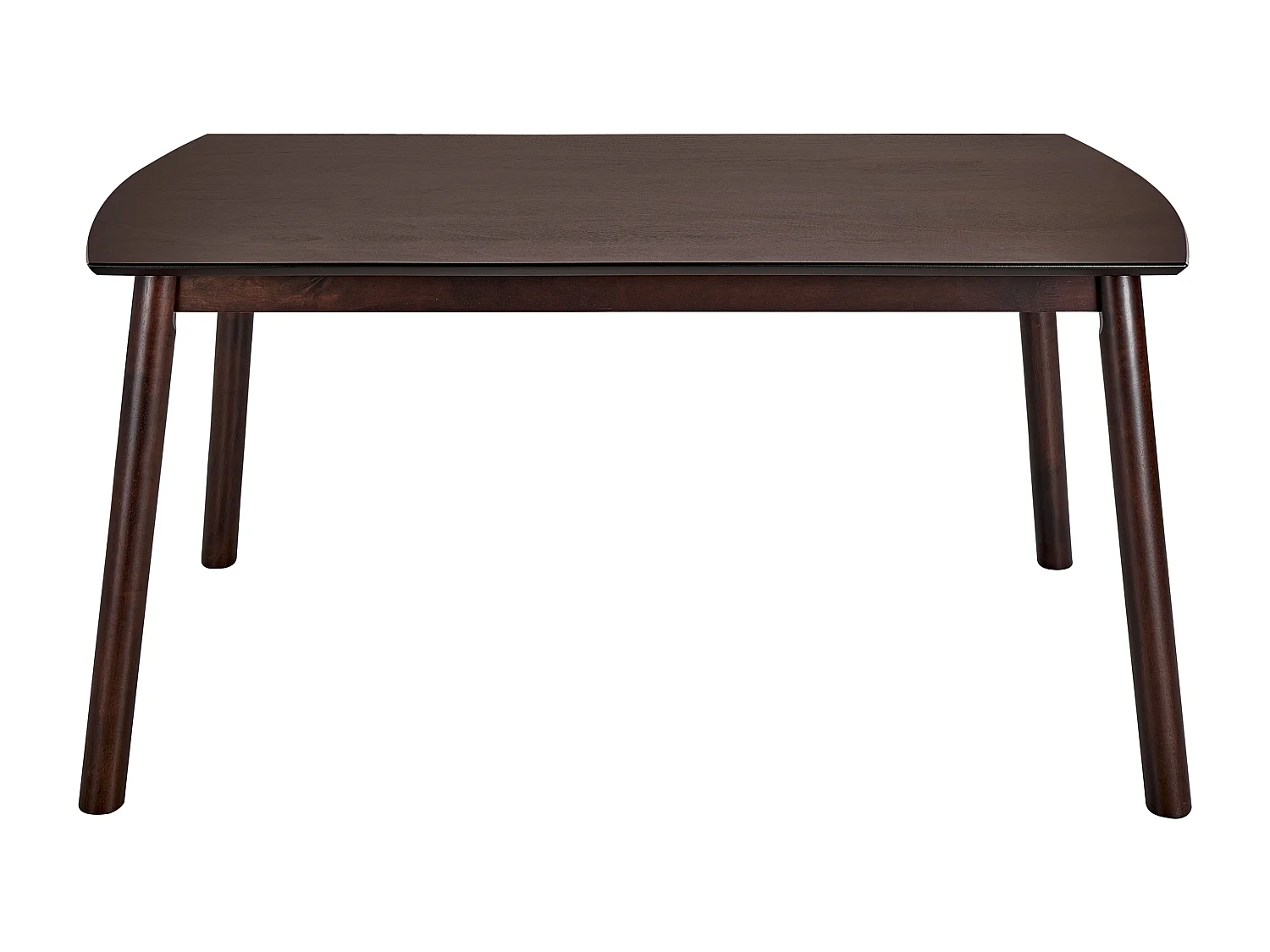 Table de repas ELBA Acajou foncé 150 cm 90 cm