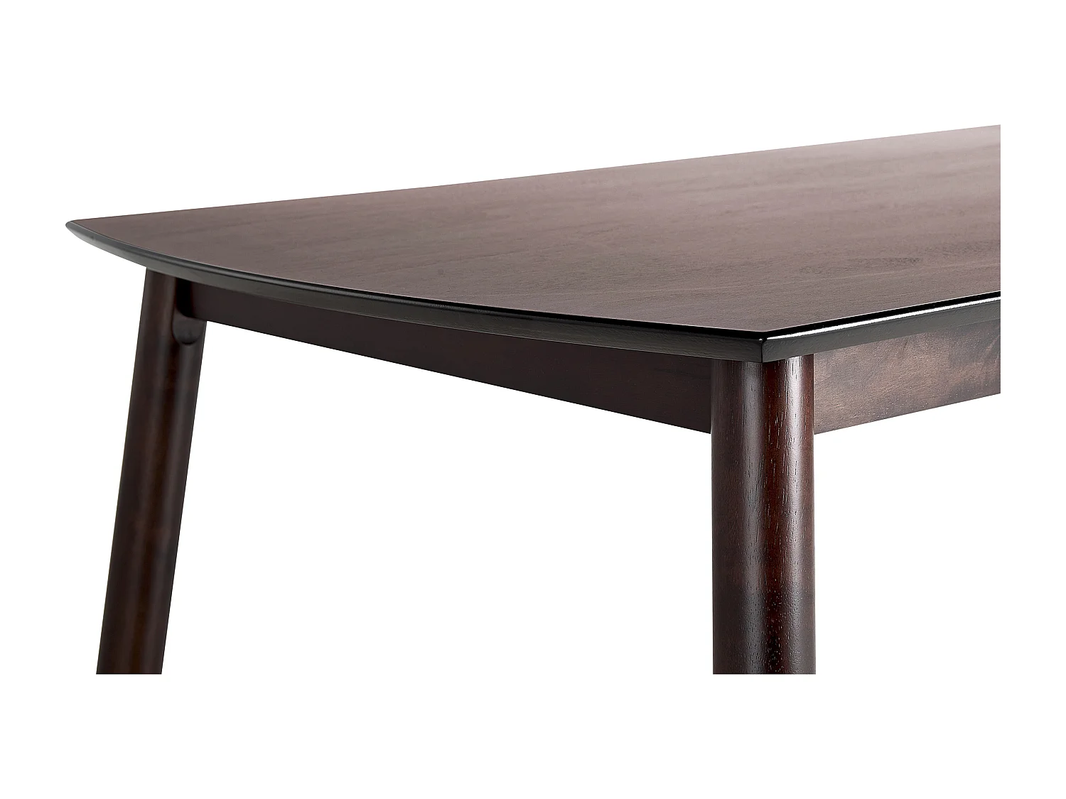 Table de repas ELBA Acajou foncé 150 cm 90 cm