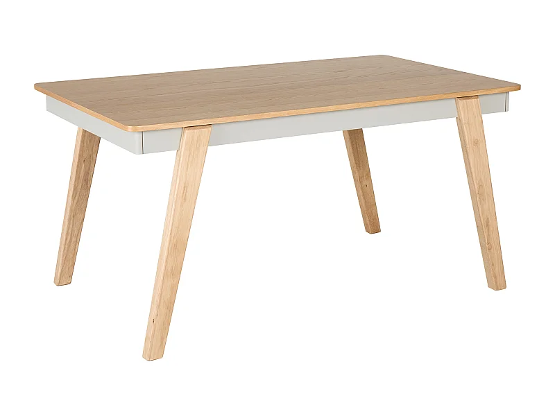 Table de repas PHOLA Chêne clair 150 cm 90 cm