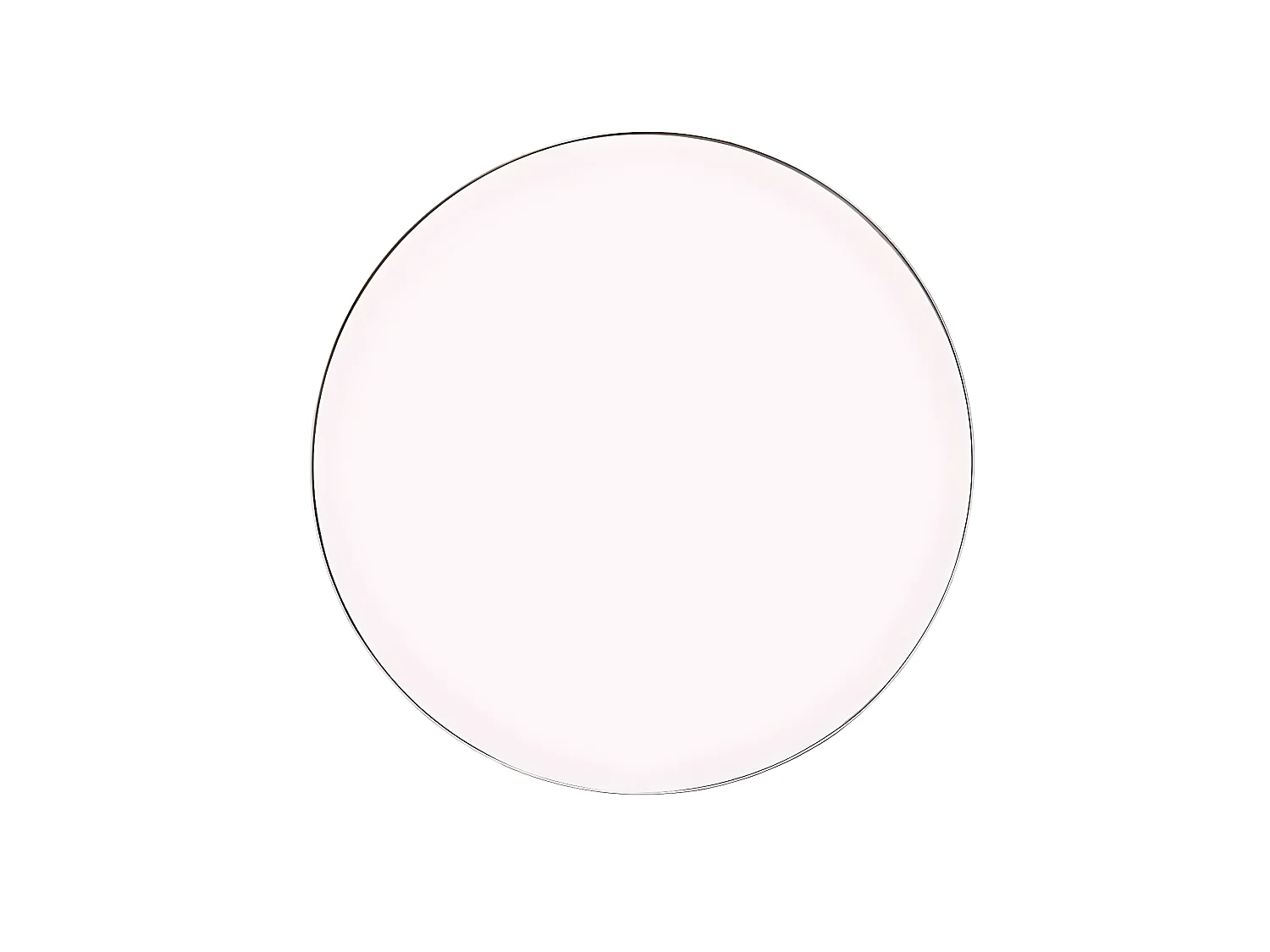 Miroir rond en laiton