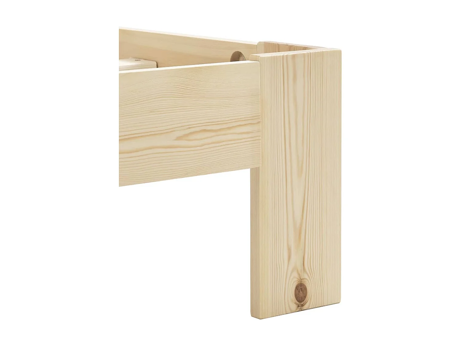 Lit simple | Lit adulte, enfant | Cadre de lit bois de pin massif 120x200 cm