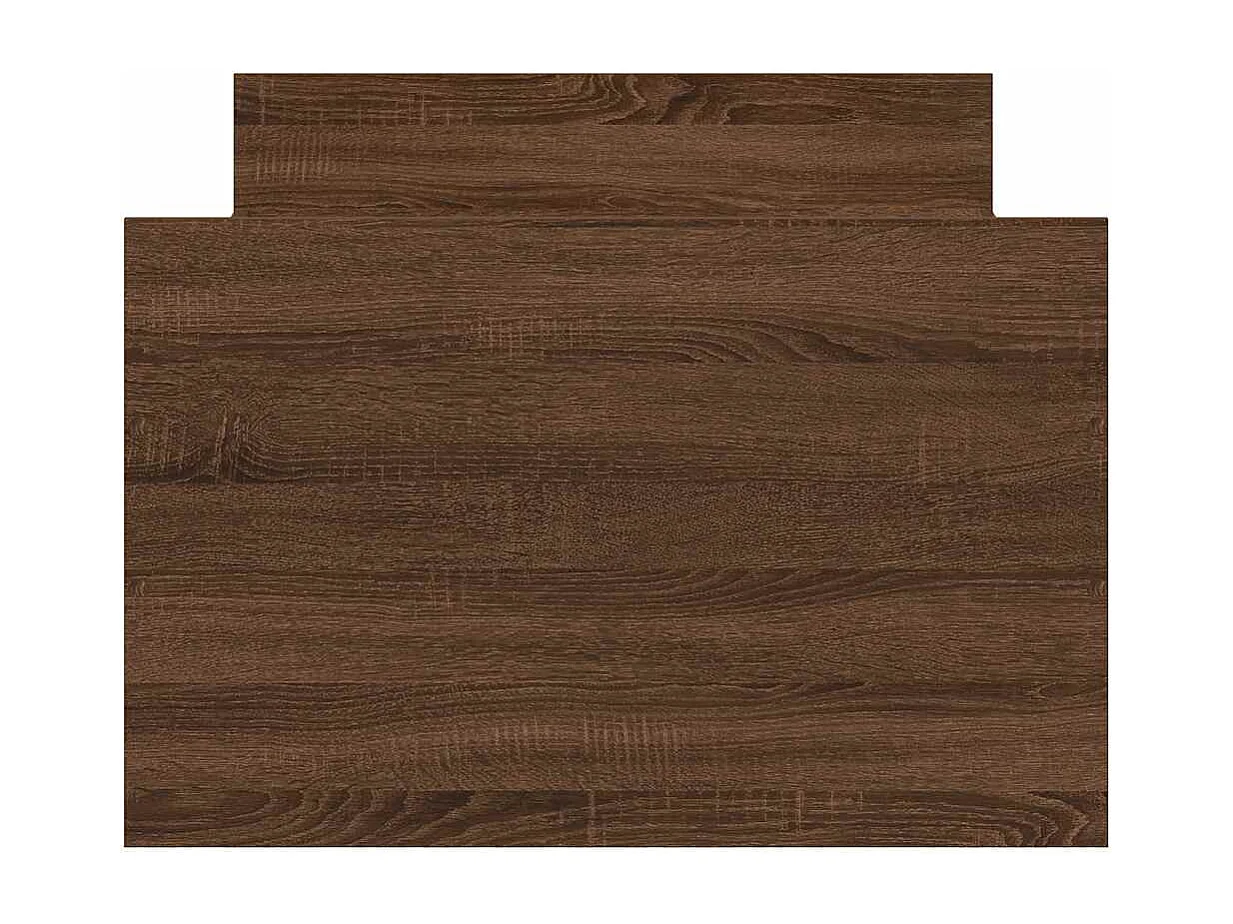 Lit simple | Lit adulte, enfant | Cadre de lit chêne marron 90x200 cm