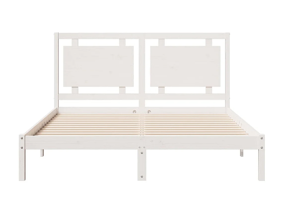 Lit double | Lit adulte | Cadre de lit extra long 160x210 cm bois massif