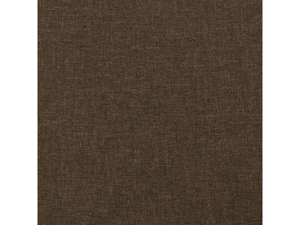 Lit double | Lit adulte | Cadre de lit marron foncé 140x190 cm tissu