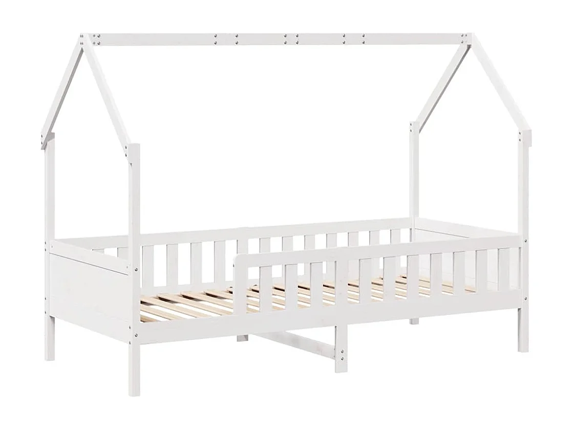 Lit simple | Lit enfant | Cadre de lit enfants avec tiroirs 90x200 cm bois
