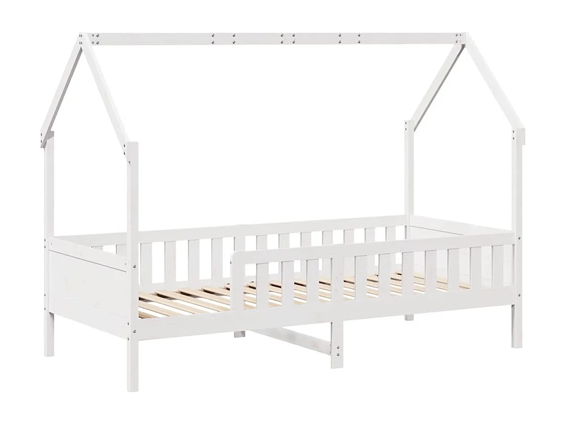 Lit simple | Lit enfant | Cadre de lit enfants avec tiroirs 90x200 cm bois