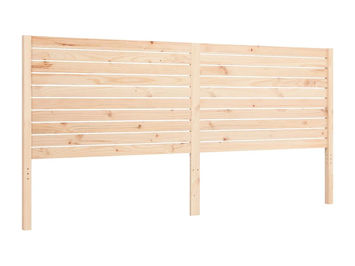 Lit double | Lit adulte | Cadre de lit 200x200 cm bois massif de pin
