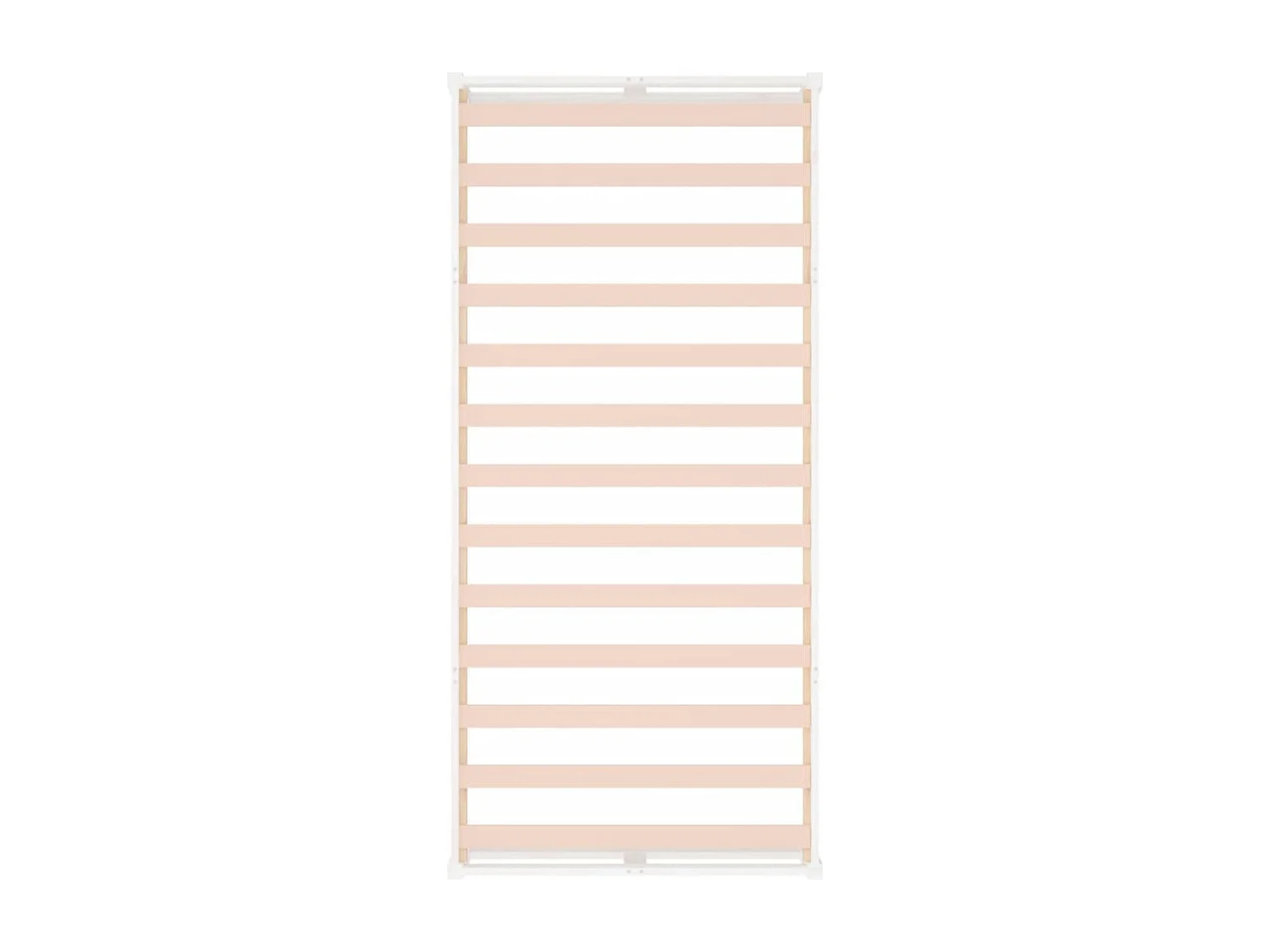 Lit simple | Lit adulte, enfant | Cadre de lit blanc 75x190 cm bois massif