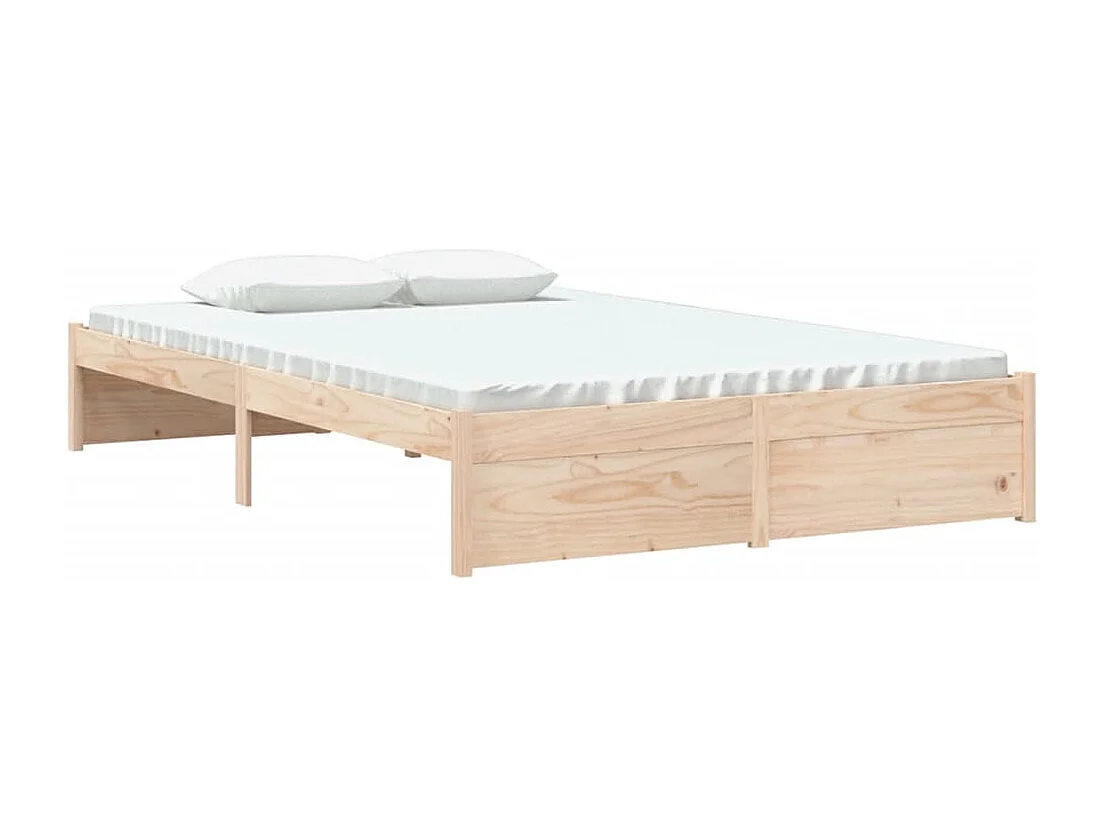 Lit simple | Lit adulte, enfant | Cadre de lit bois massif 120x200 cm