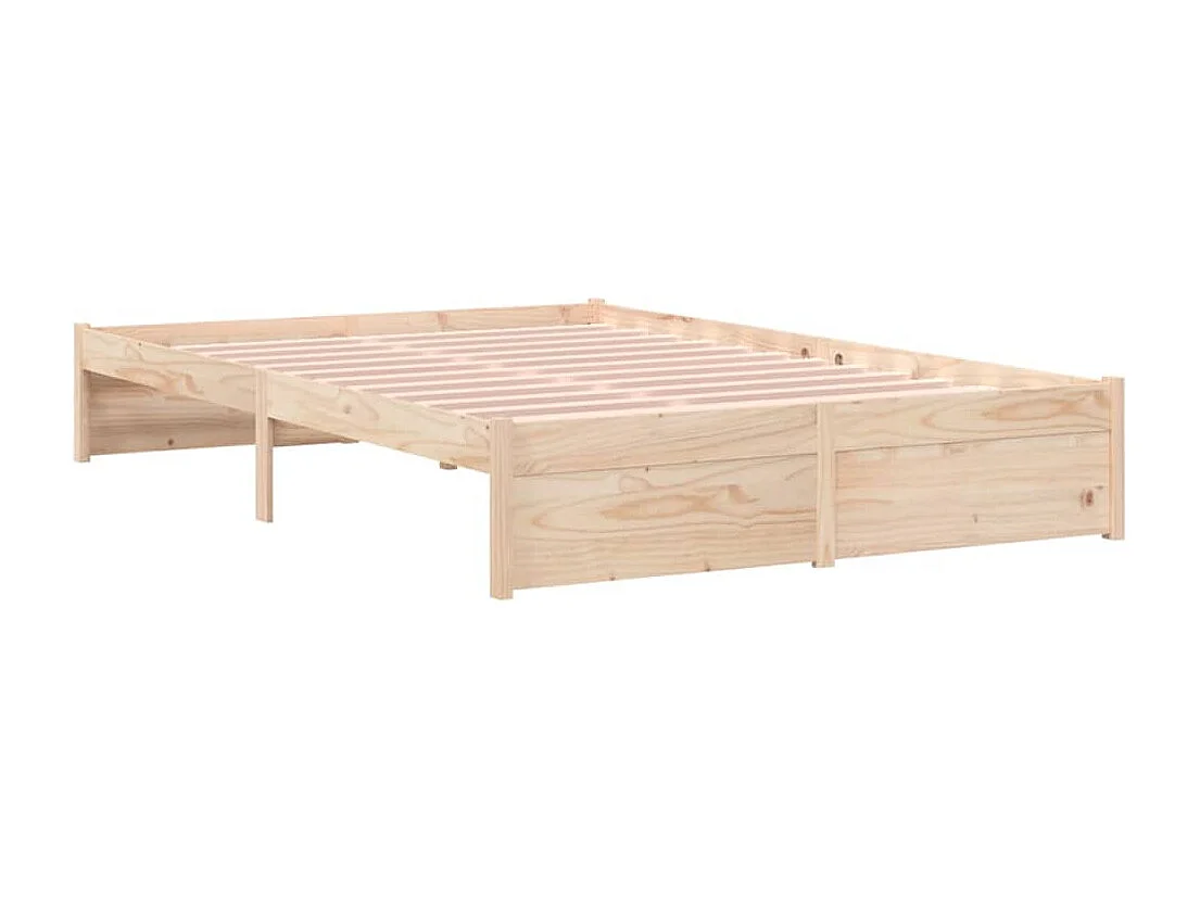 Lit simple | Lit adulte, enfant | Cadre de lit bois massif 120x200 cm