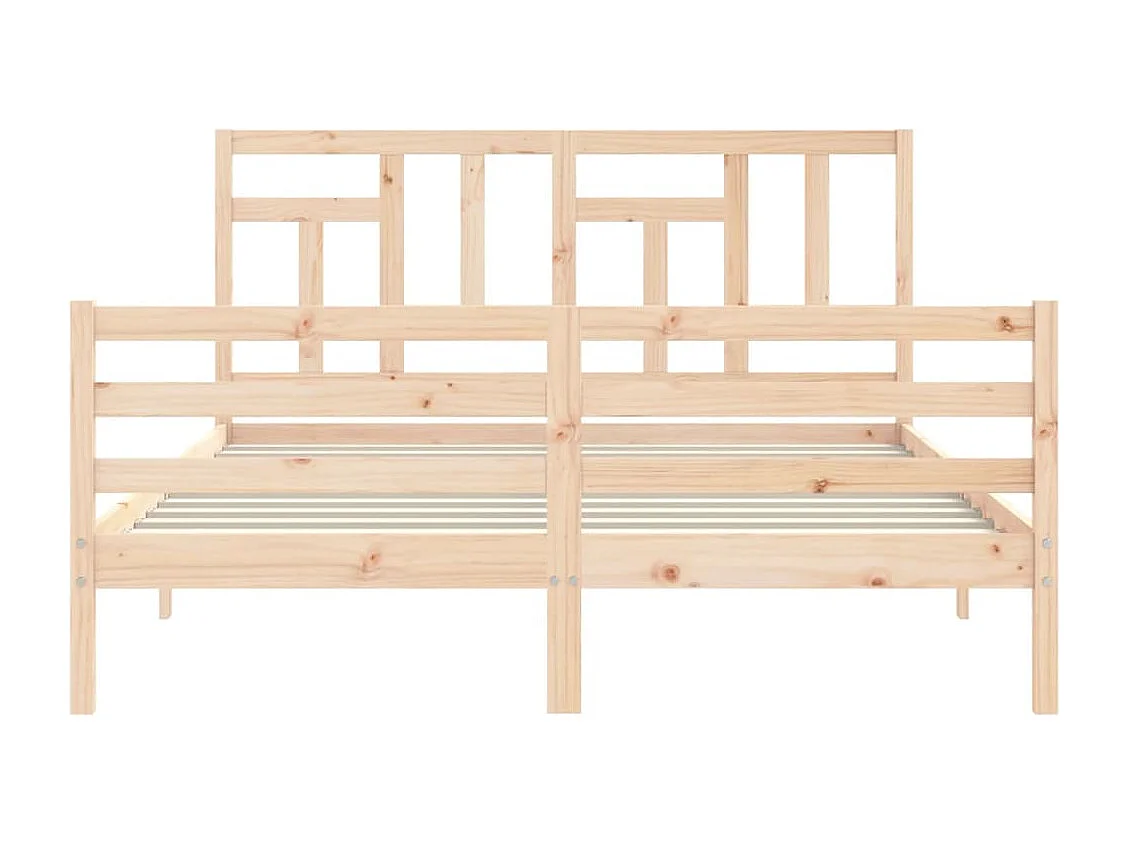 Lit double | Lit adulte | Cadre de lit 160x200 cm bois massif