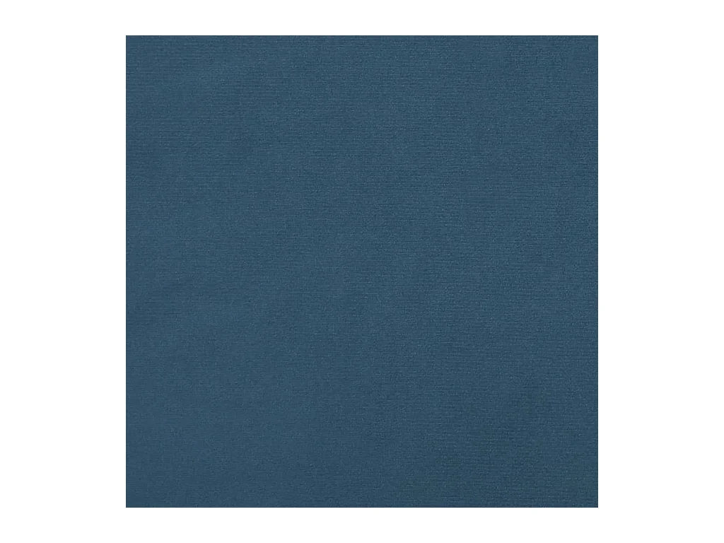 Lit simple | Lit adulte, enfant | Cadre de lit bleu foncé 90x200 cm velours