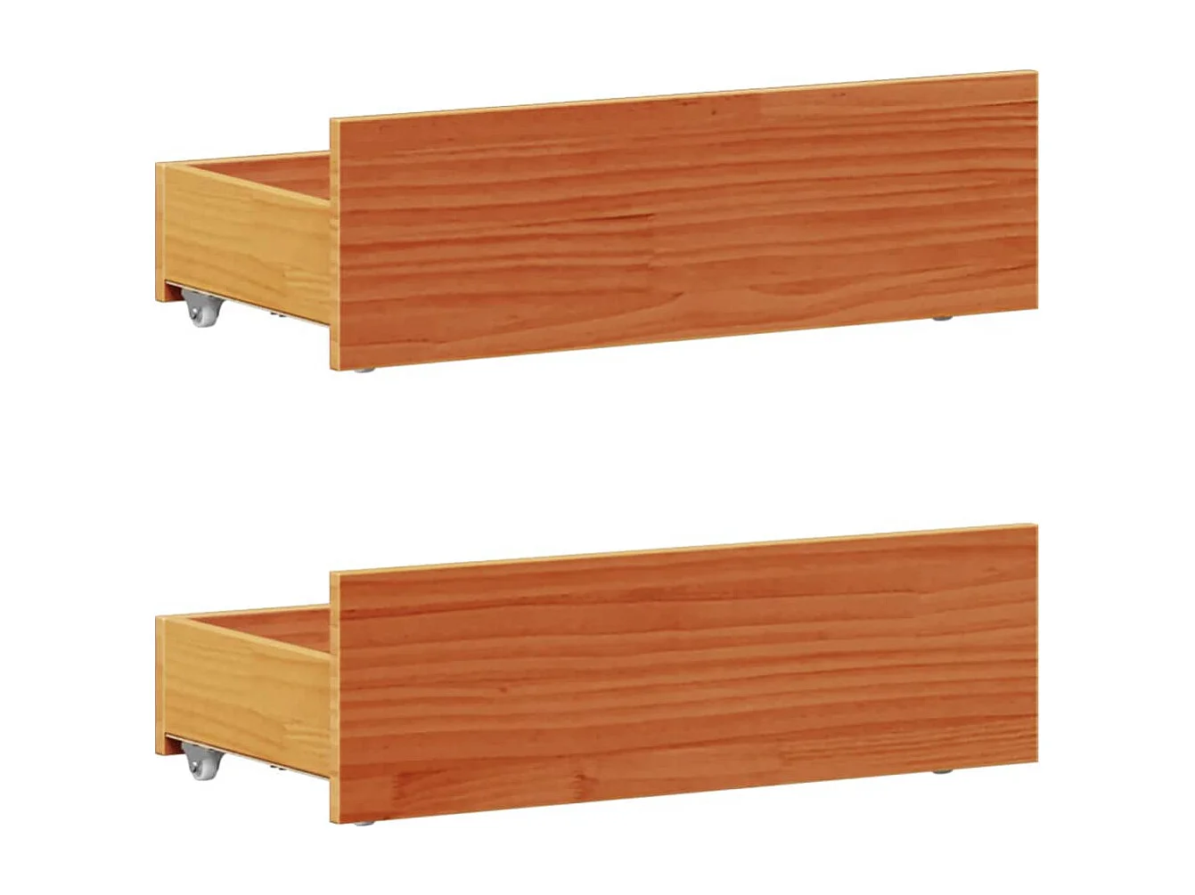 Lit simple | Lit adulte, enfant | Cadre de lit avec tête de lit 100x200 cm bois pin