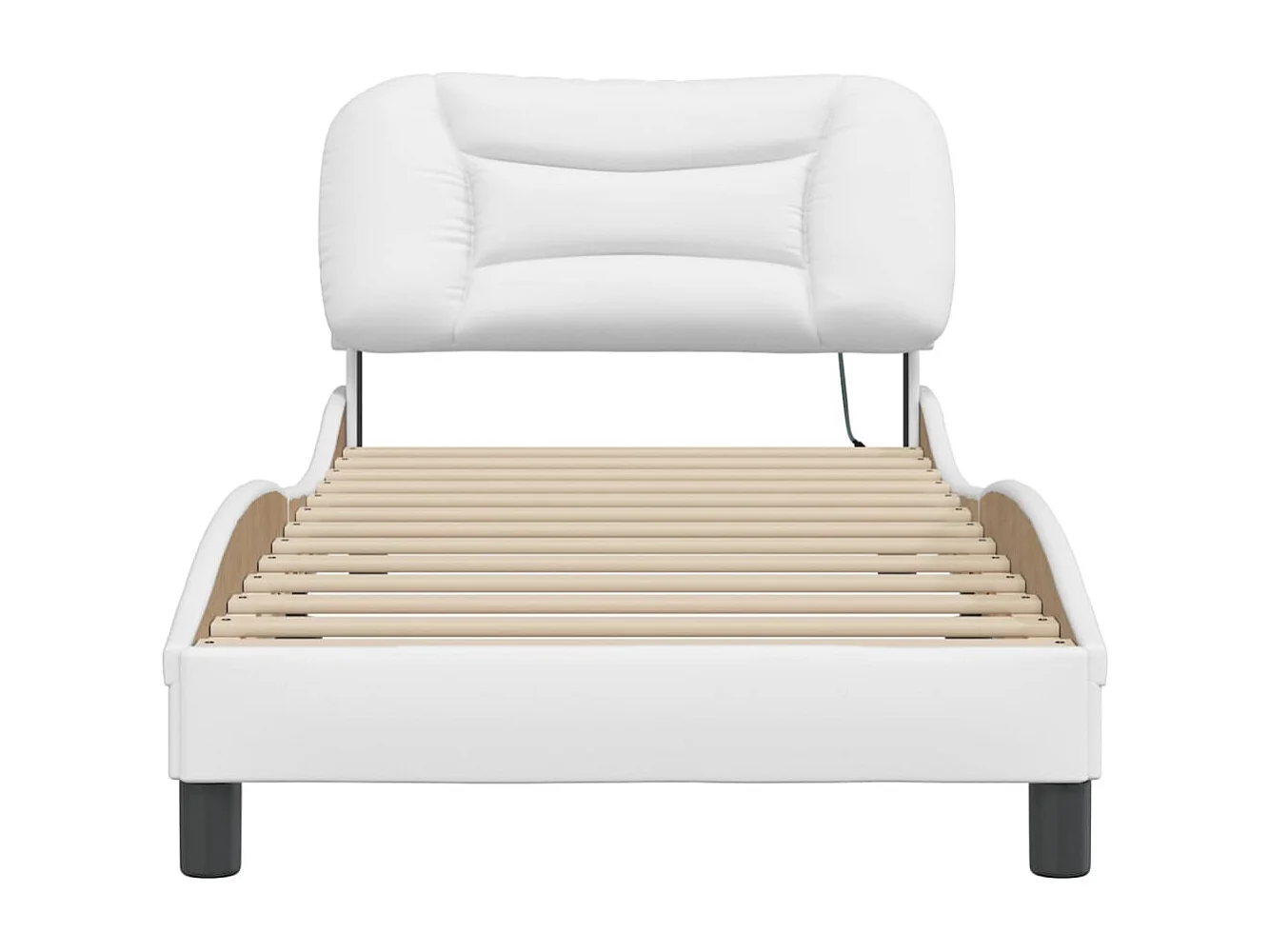 Lit simple | Lit adulte, enfant | Cadre de lit avec LED blanc 90x190 cm