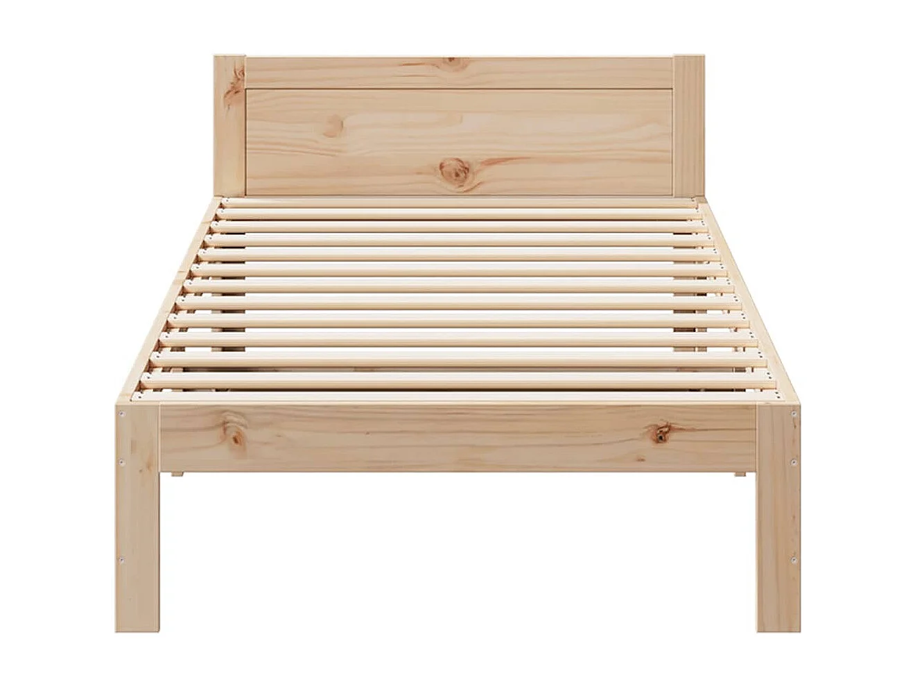 Lit simple | Lit adulte, enfant | Cadre de lit 80x200 cm bois massif de pin