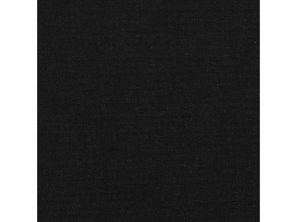 Lit simple | Lit adulte, enfant | Cadre de lit avec tête de lit noir 90x200 cm tissu