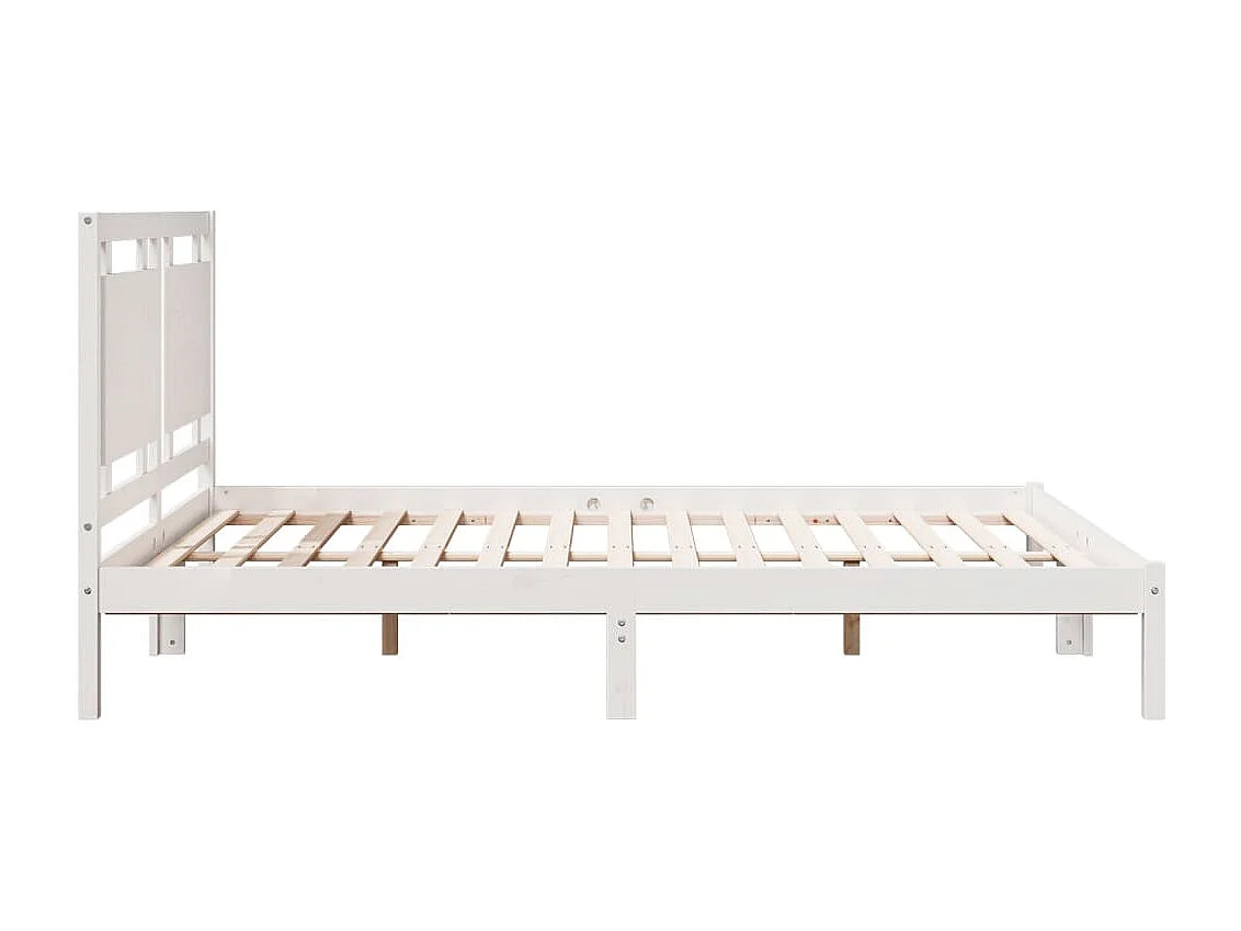 Lit double | Lit adulte | Cadre de lit extra long 160x220 cm bois massif